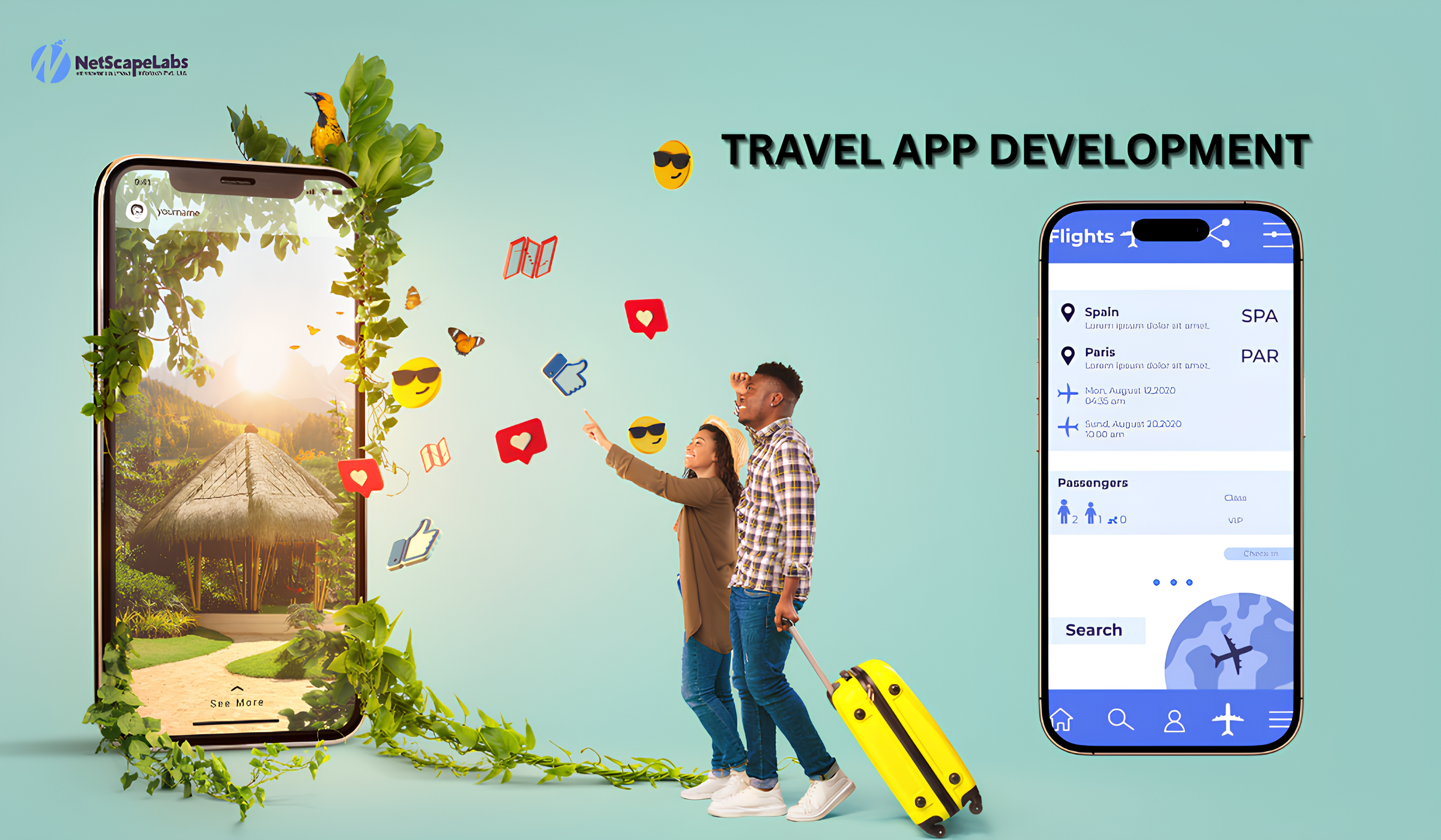 Travel app development